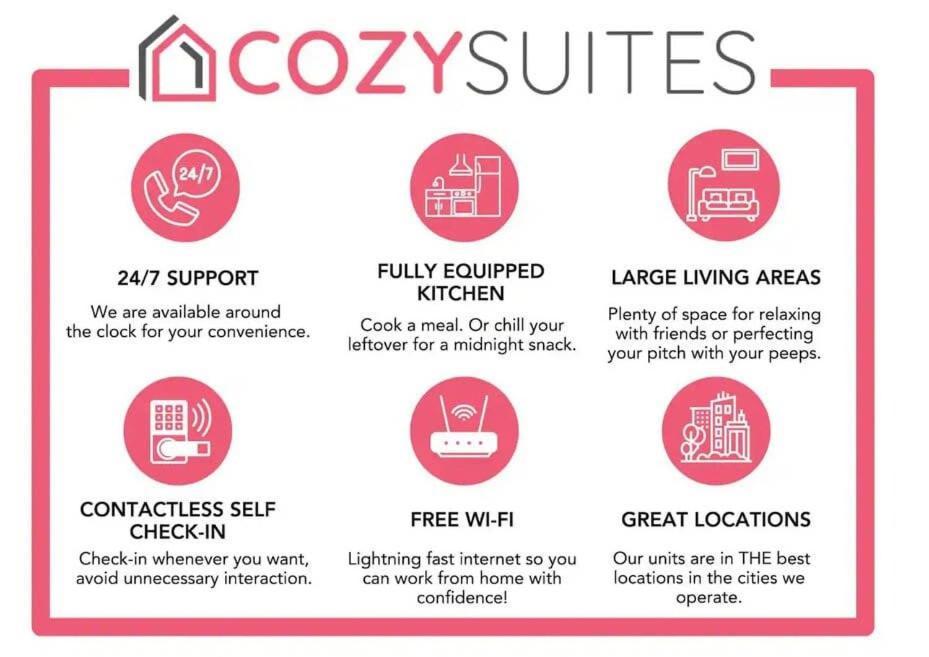 Stylish Downtown Studio By Cozysuites Indianapolis Exterior foto